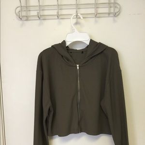 Army Green Waffle Knit Thermal